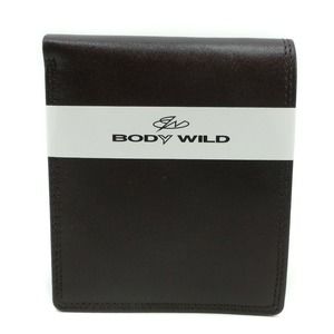 Other Body Wild Bifold Leather Wallet Brown Leather Short Wallet